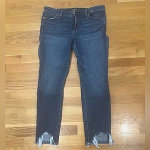 Abercrombie Harper low rise ankle jeans
